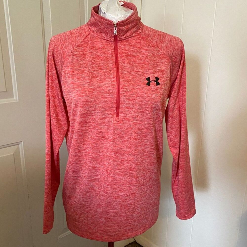 Under Armour Loose Heatgear Long-sleeved 1/2 Zip Women's Size S